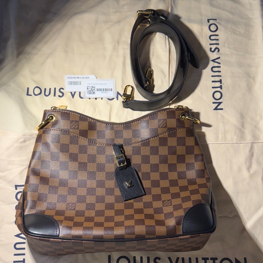 Louis Vuitton Brown Damier Ebene Odeon NM